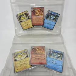 POKEMON Flareon Vaporeon Jolteon SVP 167 168 169 Prismatic Evolutions Promo Card - Image 1
