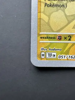 Pokemon Pikachu Temporal Forces 51/162 Collectible Card Holo Foil NM - Image 3