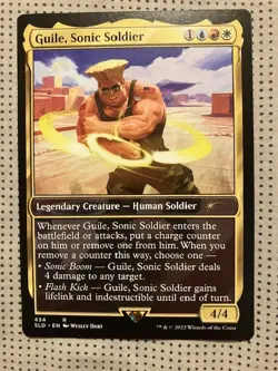 MTG Secret Lair x Street Fighter [NON-FOIL] - Set of 9 Cards Only - Image 3