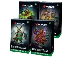 MTG Magic The Gathering Bloomburrow Set of 4 Commander Decks FACTORY SEALED! - Image 1