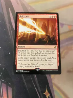 MTG - REITERATE - RARE - TSR - NM - Image 1