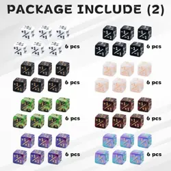 78 Pieces MTG Dice Set with Plus 1 Life Counter & Keyword Token Dice & Shield... - Image 3