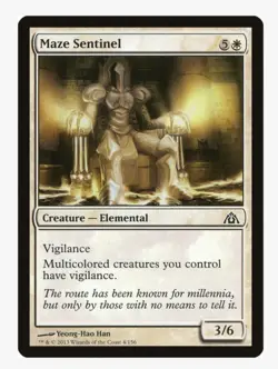 Maze Sentinel | DGM | Grants Vigilance Anthem | MTG Multicolored EDH | LP-NM - Image 1