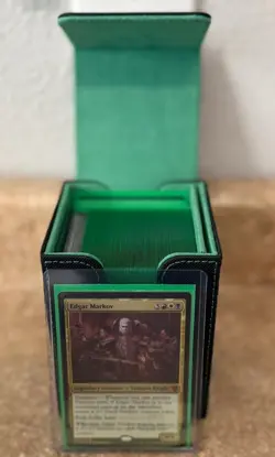 Mtg Edgar Markov Vampiric Bloodlust Commander Deck + Deck Box/Sleeves VAMPIRES!! - Image 1
