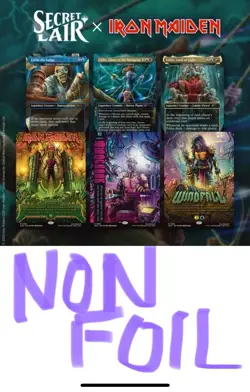 💥PRESALE Non-Foil💥 Eddie Unchained, Secret Lair Drop Iron Maiden MTG Free Ship - Image 1