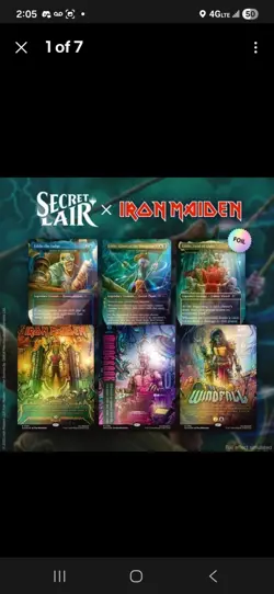 NEW MTG Secret Lair - Iron Maiden: Eddie Unchained Foil Edition - SEALED PRESALE - Image 1