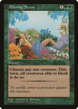 Alluring Scent Portal Second Age HEAVILY PLD Green Rare MAGIC MTG CARD ABUGames - Image 1