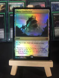 MTG Mana Confluence - Rare Land (Foil) Commander Legends Promos, Near Mint - Image 1