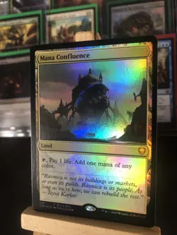 MTG Mana Confluence - Rare Land (Foil) Commander Legends Promos, Near Mint - Image 2