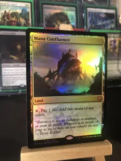 MTG Mana Confluence - Rare Land (Foil) Commander Legends Promos, Near Mint - Image 4