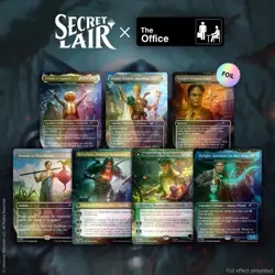 🔥 MTG Secret Lair PRESALE FOIL The Office: Dwight's Destiny Foil Edition​ - Image 1