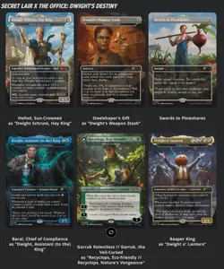 🔥 MTG Secret Lair PRESALE (Foil) The Office - Dwight's Destiny SEE FEEDBACK🔥 - Image 1
