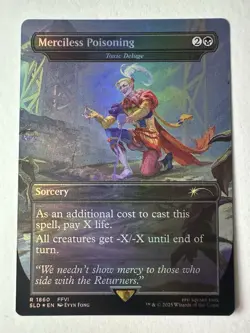 Merciless Poisoning - Toxic Deluge (Rainbow Foil) Secret Lair Drop Foil MTG - Image 1