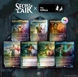 The Office MTG Secret Lair - Dwight's Destiny Foil Edition PRESALE 10/28 - Image 1