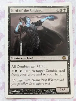 Lord of the Undead MTG 8th Edition LP Magic the Gathering - Image 1