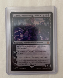 1x Liliana, Dreadhorde General Ravnica Remastered MTG Magic the Gathering NM - Image 1