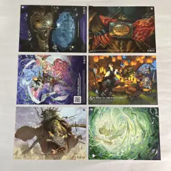 Lot of 6 MTG Magic Mini Posters from Bundle Boxes 7 inch x 5.5 inch Collectible - Image 5