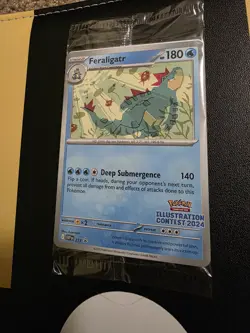 Promo Pokemon Illustration Contest 2024 - Feraligatr - Pikachu - Toxtricity EX - Image 4