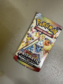 Pokemon TCG Prismatic Evolutions Booster Pack Factory Sealed (Single Pack) - Image 1