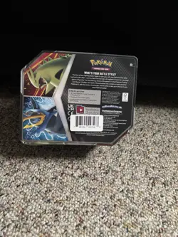 Pokemon TCG V Strikers EMPOLEON V Tin 5 Booster Packs 820650809552 - Image 2