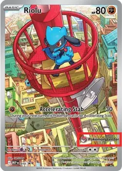 Riolu - 010 - Pokemon Center Exclusive Promo MEP Promo Near Mint - Image 1
