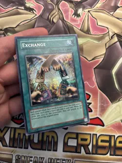 (53) Yugioh Exchange EDS-001 Prismatic Secret Rare MP - Image 2