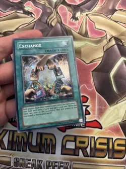 (53) Yugioh Exchange EDS-001 Prismatic Secret Rare MP - Image 3