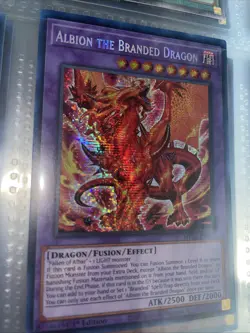 Albion the Branded Dragon MP22-EN076 Prismatic Secret Rare 1st Edition Yugioh - Image 4