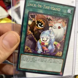 Jack-In-The-Hand JUSH-EN054 Justice Hunters 1st Edition 2020 YuGiOh Card - Image 1