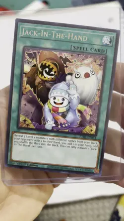 Jack-In-The-Hand JUSH-EN054 Justice Hunters 1st Edition 2020 YuGiOh Card - Image 2