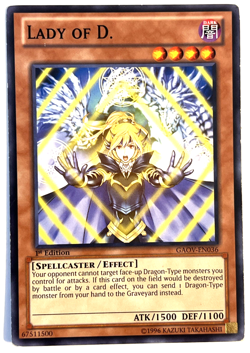 YuGiOh! - Lady of D. GAOV-EN036 1st Edition Common - Image 1