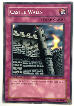 YuGiOh! - Castle Walls - YSD-EN033 - 1st Edition - Common - Image 1