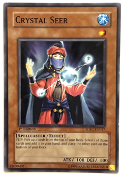 YuGiOh! - Crystal Seer - SDSC-EN017 - 1st Edition - Common - Image 1