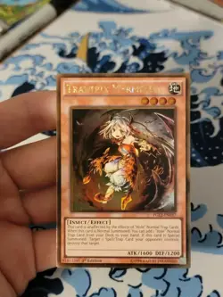 Yugioh Traptrix Myrmeleo PGL2-EN037 Gold Rare 1st Ed NM - Image 1