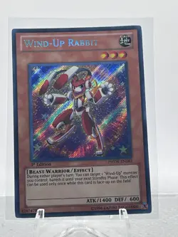 Yugioh Wind-Up Rabbit - Secret Rare - PHSW-EN083 - 1st. Ed. - Image 1