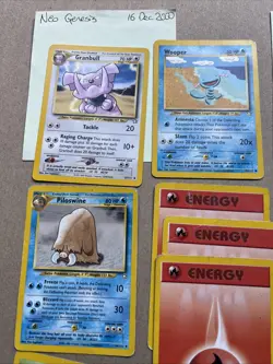 Pokemon TCG 2000-03. Neo Genesis, Discovery, Revelations, Skyridge Etc. 28 Cards - Image 2