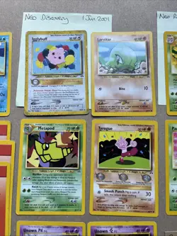 Pokemon TCG 2000-03. Neo Genesis, Discovery, Revelations, Skyridge Etc. 28 Cards - Image 5