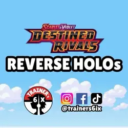 Pokemon Destined Rivals - Reverse Holo Singles - PICK YOUR CARD - Image 1