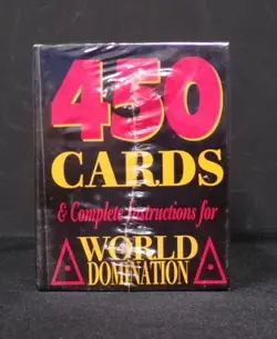1995 Illuminati New World Order INWO ORIGINAL Factory Sealed set of 450 cards - Image 5