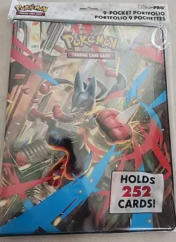 Pokemon tcg MEGA EVOLUTIONS 14page x 9 Pocket Binder. Holds 252 Cards New - Image 4