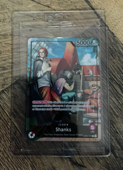 2025 One Piece Shanks PSA Magazine Exclusive Promo Card OP09-001 (Unopened) - Image 1