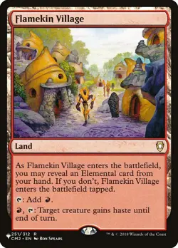 Flamekin Village MTG The List Rare NM x1 - Magic Card - Image 1