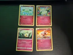 Pokemon Trading Card Game Fairy Type Lot, 4 Assorted Cards. - Image 1