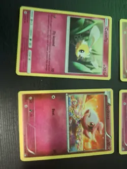 Pokemon Trading Card Game Fairy Type Lot, 4 Assorted Cards. - Image 3