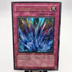 Torrential Tribute LON-025 Near Mint NM Ultra Rare Holo Yugioh Card 2003 - Image 1