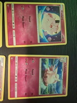 Pokemon Trading Card Game Fairy Type Lot, 4 Assorted Cards. - Image 2