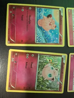 Pokemon Trading Card Game Fairy Type Lot, 4 Assorted Cards. - Image 3
