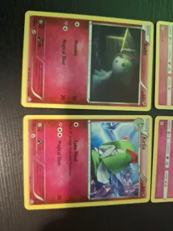 Pokemon Trading Card Game Fairy Type Lot, 4 Assorted Cards. - Image 3