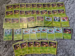 Over 140 Yanma Pokemon Cards Huge Collection Modern And Vintage With Foil - Image 3