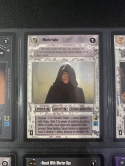 Star Wars CCG SWCCG Enhanced Jabba's Palace Premium 12 Card Set Decipher - Image 3